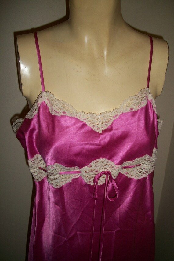 Victorias Secret Pink Camisole Nightgown - image 6