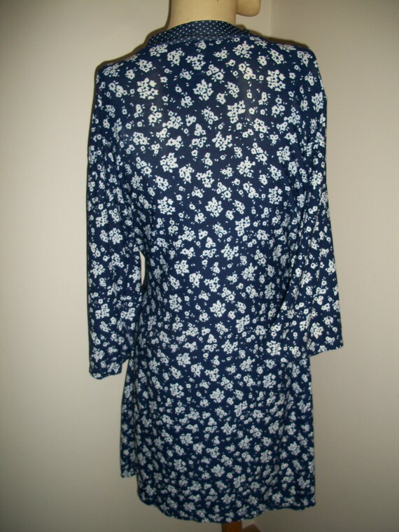 vintage Laura Ashley floral peignoir set robe and… - image 7