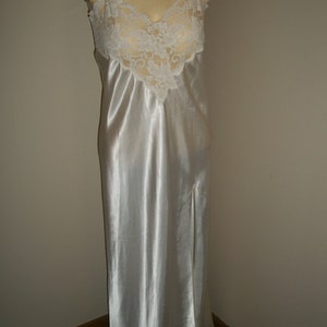 Victorias Secret Long White and Lace Nightgown