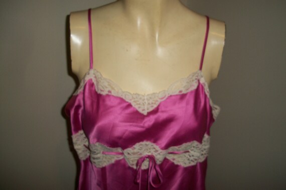 Victorias Secret Pink Camisole Nightgown - image 5