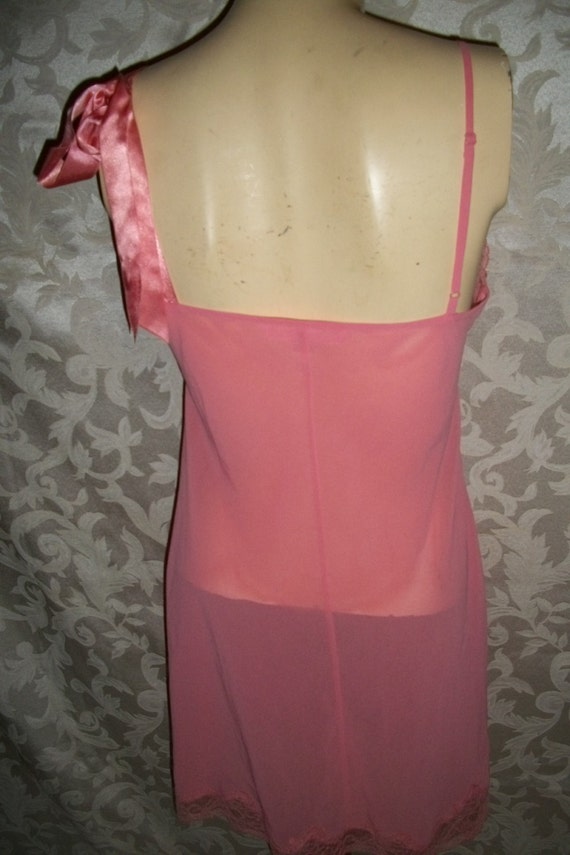 Victorias Secret Chiffon Lace and Silk Ribbon Cam… - image 2