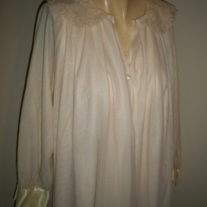 Vintage Peignoir Set Nightgown and robe image 1