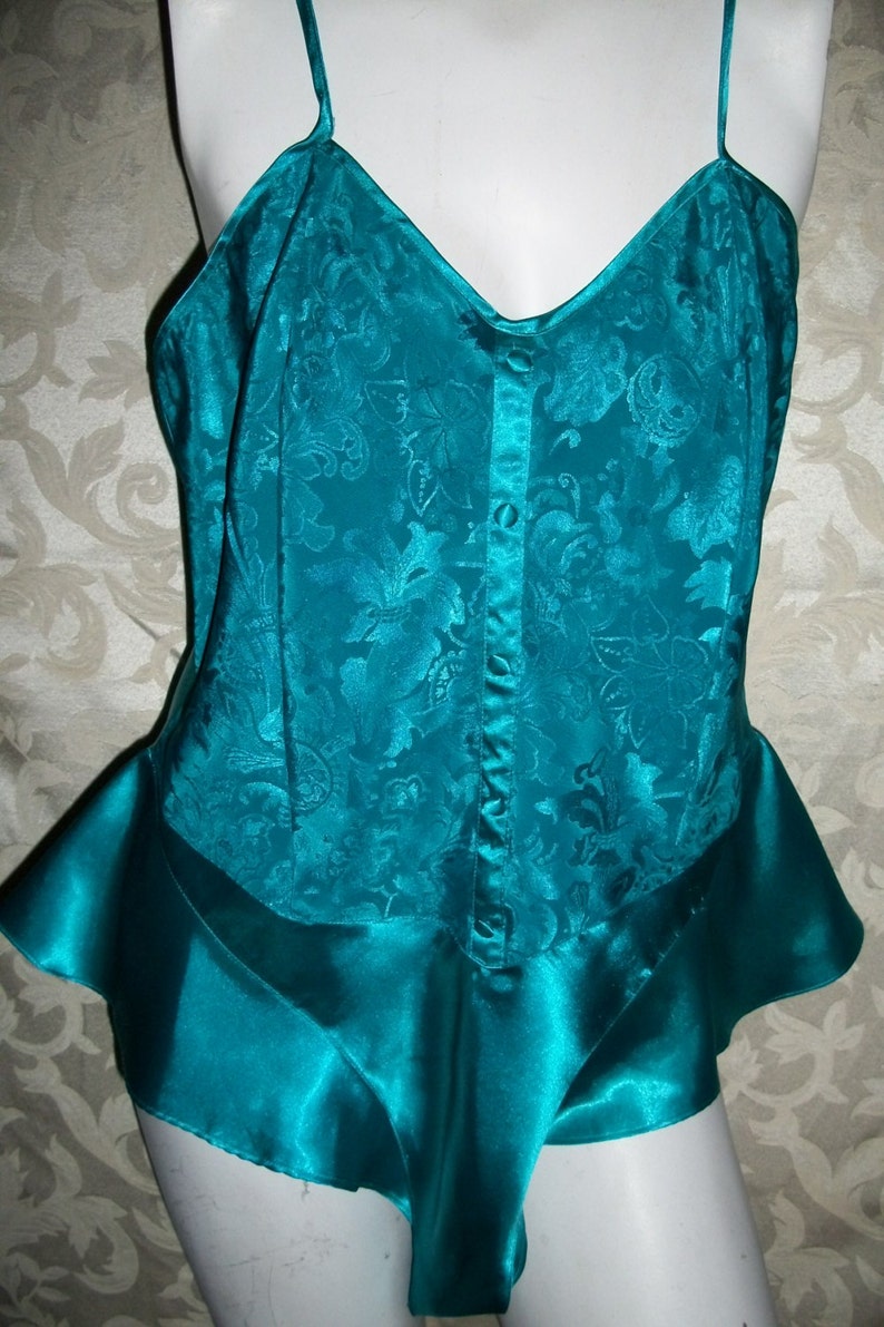 Vintage Victorias Secret Teddy Size Large Etsy