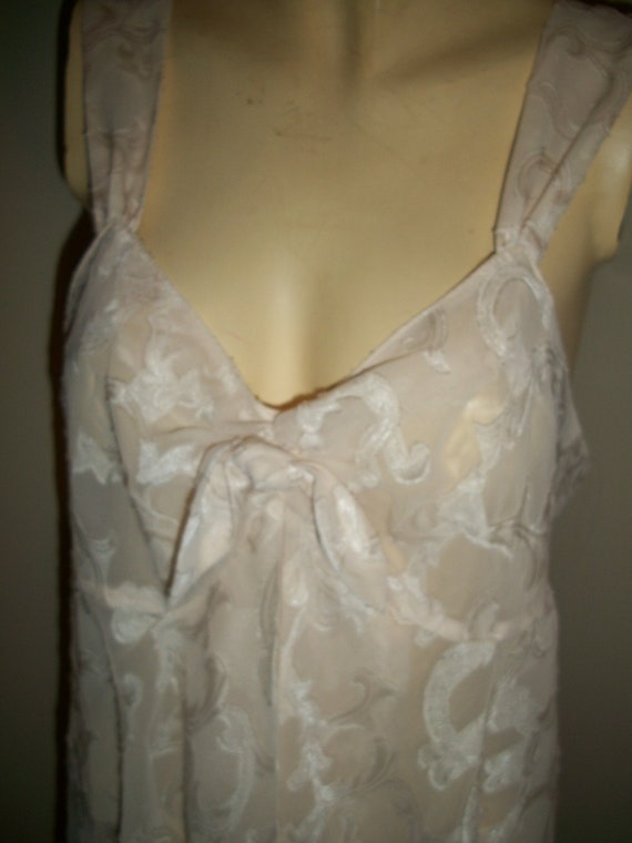 Vintage 80s Victorias Secret Babydoll Nightgown G… - image 4