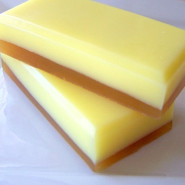 Iced Lemon Biscotti Goats Milk Soap