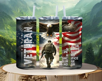 Veteran 20oz/32oz Stainless Steel Sport Bottle