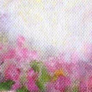 Impressionist Flower Garden Art Print – Maine Cottage Landscape immagine 9