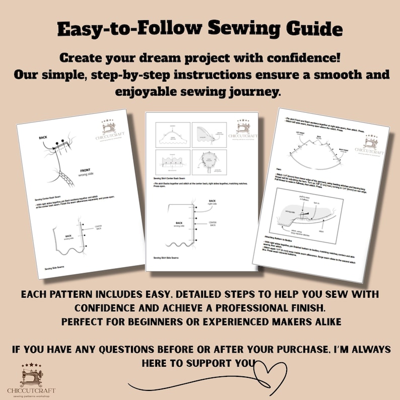 Wide Leg Lounge Trousers Sewing Pattern: Elastic Drawstring Waist (XS–3XL) – PDF
