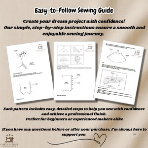 Women's Oversized Hoodie Sewing Pattern: Drop Shoulder Kangaroo Pocket (XS–3XL) – Beginner PDF Pattern