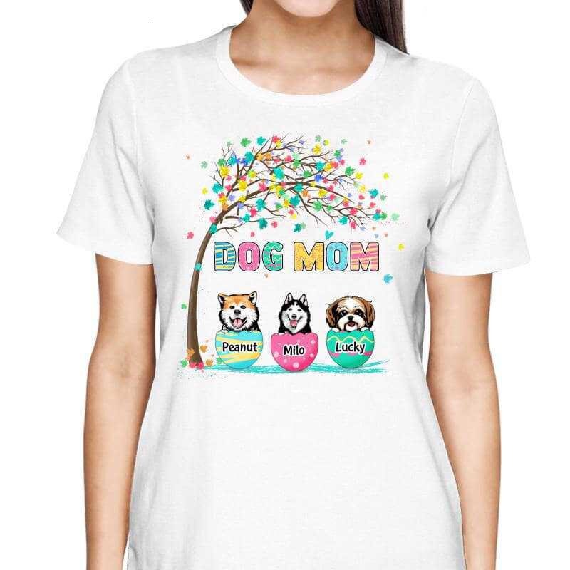 Custom Dog Mom Easter Shirt Custom Dog 