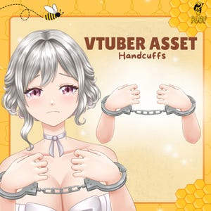 Componente adicional de pose de anime manipulada con esposas de Live2D Vtuber