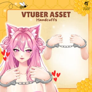 Componente adicional de pose de anime manipulada con esposas de Live2D Vtuber