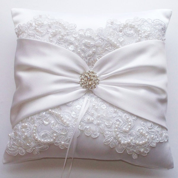 Lace Wedding Pillow Etsy