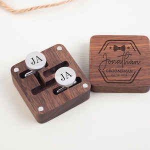 Father of the Groom Gift, Personalized Cufflinks, Groomsmen Gifts Cufflinks, Wedding Cuff links, Groomsmen Proposal, Best Man Gift