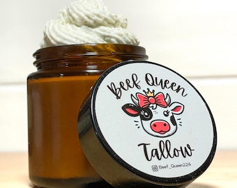 Vanilla Whipped Tallow | Moisturizer | Skincare | All Natural Ingredients | Lotion | Gift |
