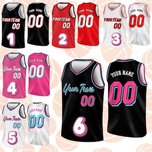 Custom Basketball Jersey Team Name & Number, Basketball Jersey Team, Game Day Outfit, Basketball Jersey for Basketball Fan Lovers Players