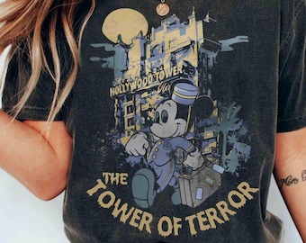 1994 Disney Twilight Zone Tower of Terror Shirt Vintage 90s Tee