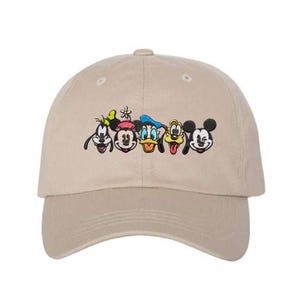 Mickey Embroidered Hat, Vintage Disney Character Cap, Cute and Funny Mickey Hat, Classic Cartoon Baseball Cap, Disney 2025 Park Hat