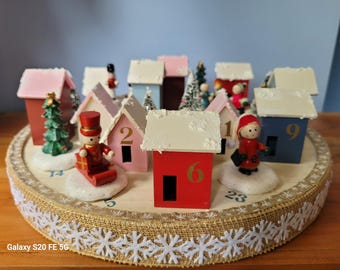 Kirkland Signature Wooden Christmas Tree Advent Calendar