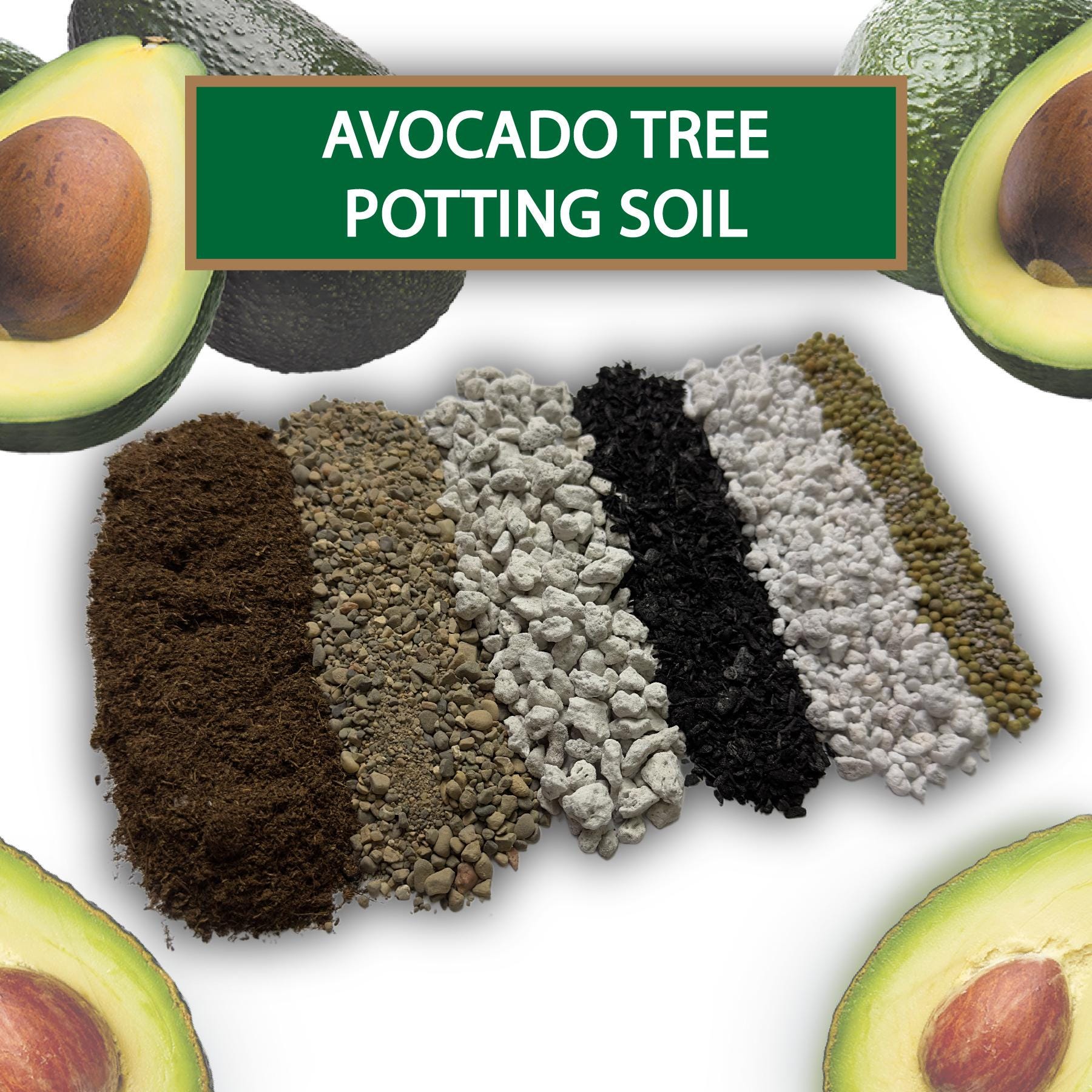 Avocado Tree Potting Soil Mix  Permanent/reusable Soil  Chunky Well  Draining Potting Soil Mix for Avocado - Etsy