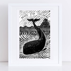 Whale One 2017 - Signed print