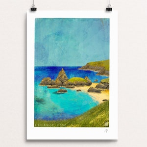 Kynance Cove 2020 - Signed Cornish Coasts Giclee Print