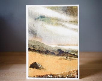 Cornish Coasts - Greenaway Bay -  Greetings Card