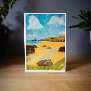 Cornish Coasts - Trevone Grußkarte