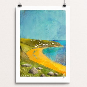 Sennen 2020 - Signed Cornish Coasts Giclee Print