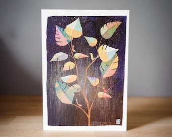 Bright Birds - Greetings Card