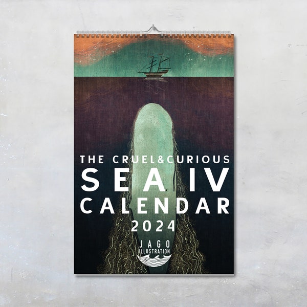 2024 Cruel & Curious Sea IV Calendar Family Planner