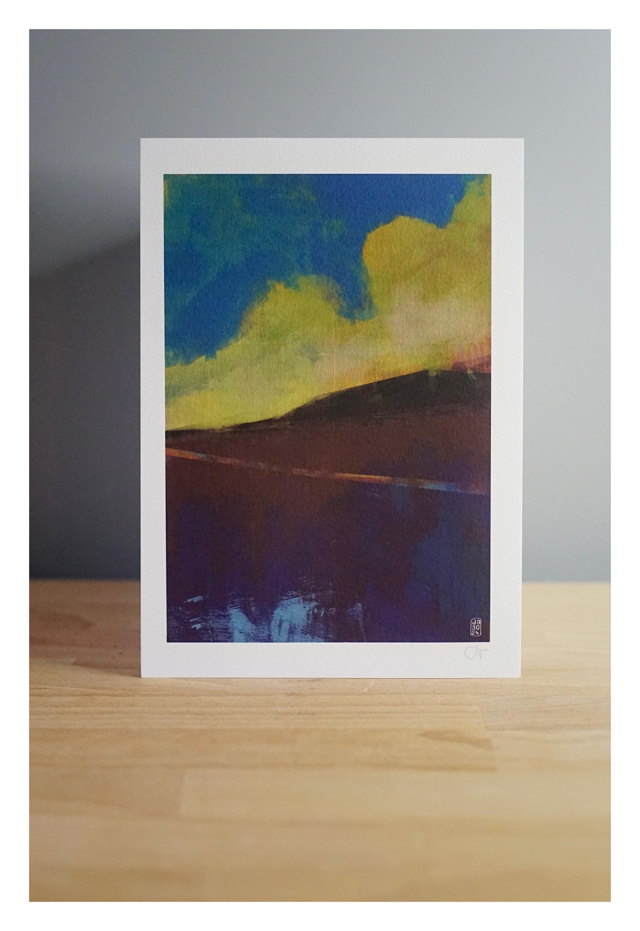風景画 #9 - サイン入りプリント - Etsy 日本