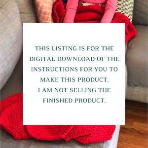 May include: A white card with black text that reads: "THIS LISTING IS FOR THE DIGITAL DOWNLOAD OF THE INSTRUCTIONS FOR YOU TO MAKE THIS PRODUCT. I AM NOT SELLING THE FINISHED PRODUCT."