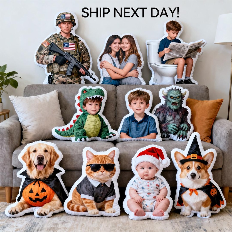 Customized People Pillows - Etsy