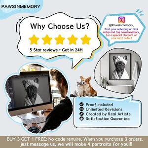 Custom Pet Portrait Photo,Funny Bathroom Art,Dog Reading Newspaper on Toilet,Dog Wall Art,Dog in Toilet,Pet in Bathtub,Personalized pet gift image 12