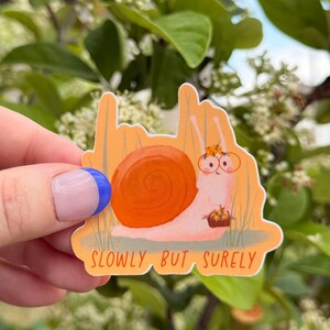 Snail Sticker | Cottagecore Waterproof Sticker | Kindle Sticker