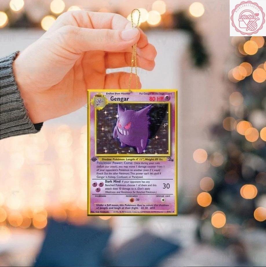 1st Edition Gengar - Etsy