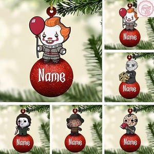 Scream Movie Christmas Ornament - Etsy
