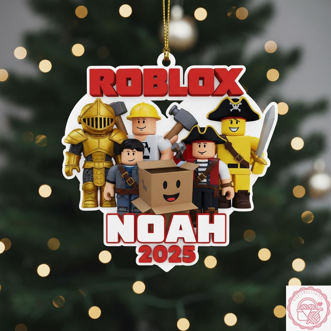 Roblox Christmas Ornament World Of Roblox Ornament Custom Name Roblox Il Aton 
