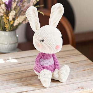 Little Bunny Crochet Pattern, Amigurumi Pattern, Beginner Crochet Pattern, Animals Pattern, Crochet Bear Pattern PDF file in ENG
