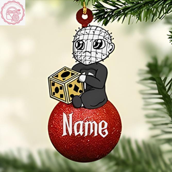 パーソナライズされたホラー映画のキャラクターのクリスマスアクリル