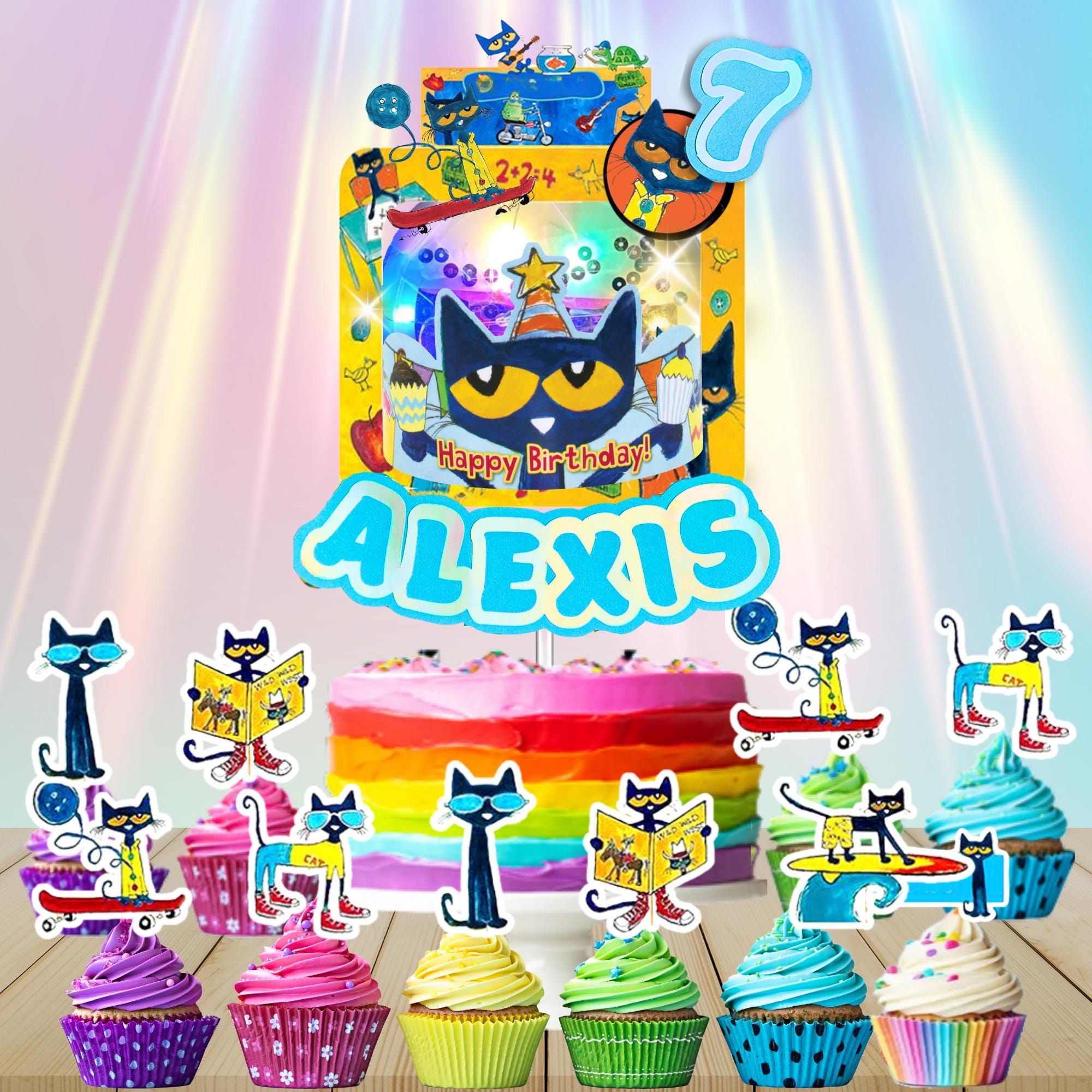 Cocomelon Birthday Party Cupcake Topper – Jolly Owl Designs