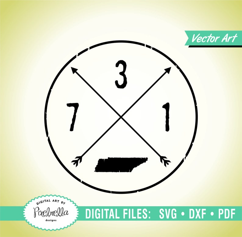 Download Tennessee Area Code SVG dxf PDF 731 cut files vector art ...