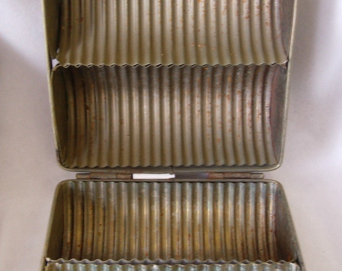 Vintage Two Loaf Bread Mold Get Baking Etsy