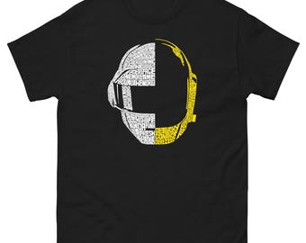 Vintage Daft Punk Electronic Duo Music Band T-shirt - Etsy