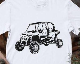 Polaris RZR Svg, Polaris Vector Illustration Svg Cutfile Digital Download, UTV Png Design, Polaris ATV Clipart, Polaris Printables Png Dxf