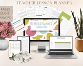 Teacher Lesson Planner, Printable Lesson Planner, Planner for teacher, Digital Lesson Planner