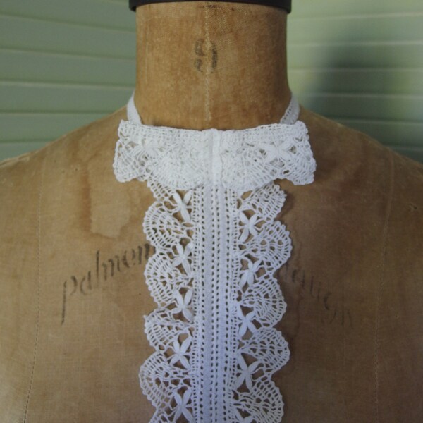 Crochet Jabot Etsy