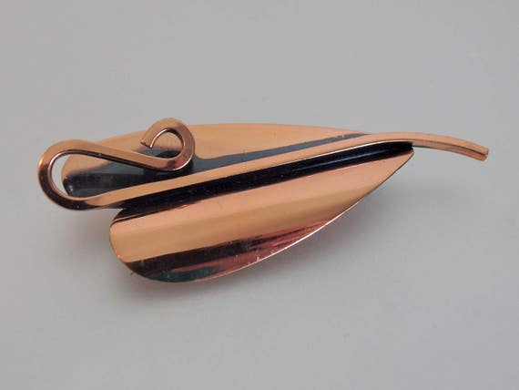 Gorgeous Vintage Mid Century Modern Renoir Copper… - image 2