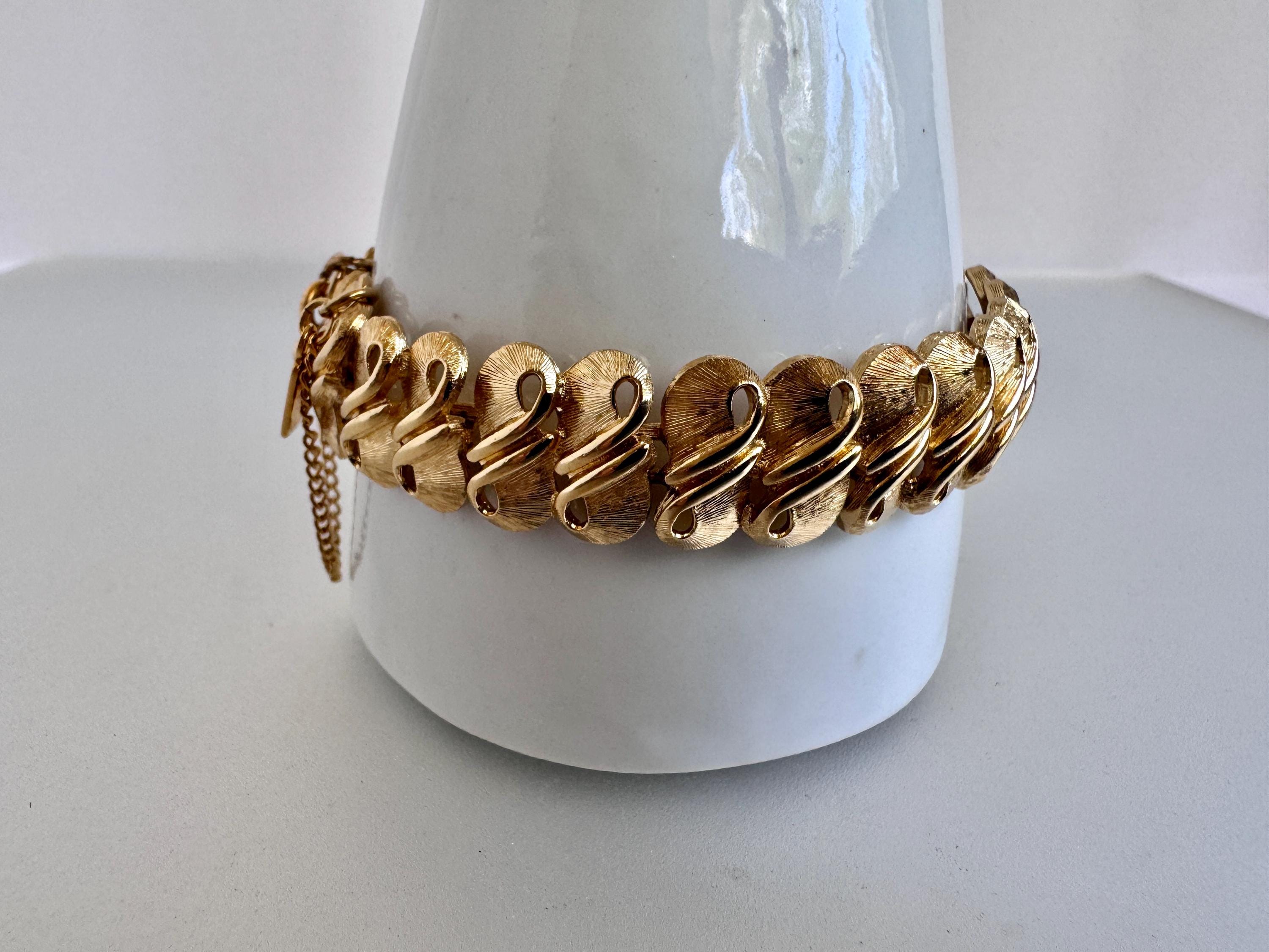 アクセサリー 80s Italy Vintage Torsade Bracelet 34g Vintage 80s Bracelets - Etsy